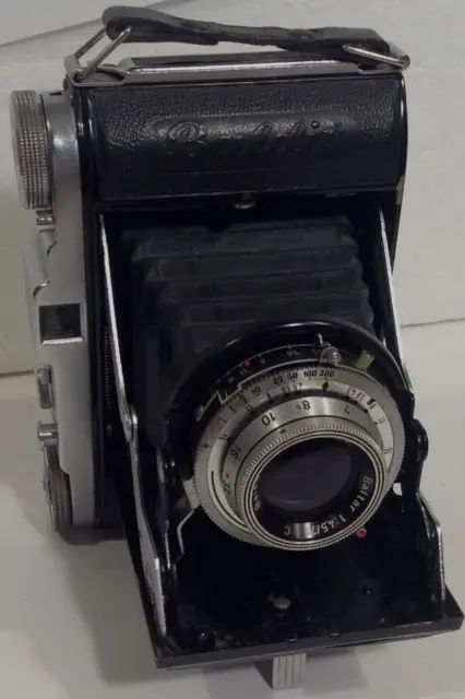 Balda Baldix Folding 35mm Film Camera, Balda-Werk Baltar 4.5/75 C, Prontor-S