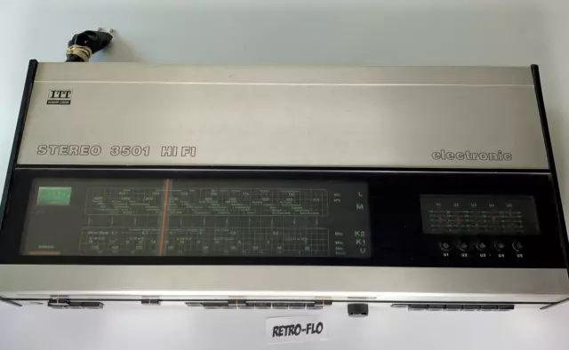 Radio Amplificateur ITT Schaub Lorenz 3501 Stéréo HiFi Electronic - Vintage