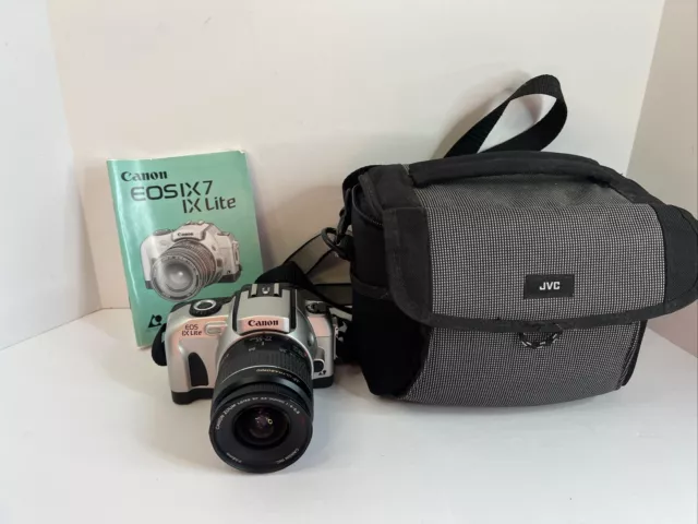Canon EOS IX lite APS Film Camera With Canon 22-55mm Zoom Lens w/ case