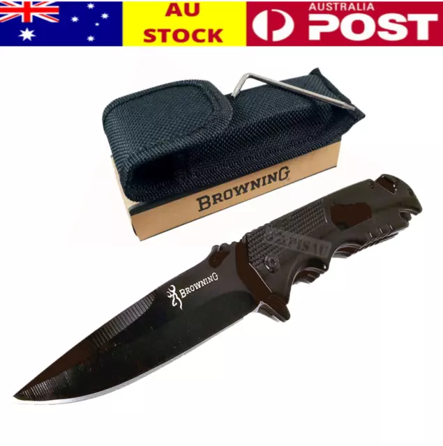 Browning Knife Folding Opening Pocket Knife Hunting, Camping, Survival, Fishing