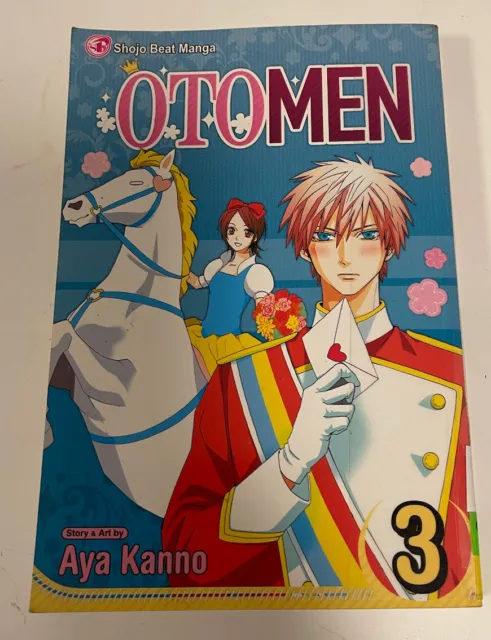 Otomen English Manga Lot of 4 Volume 1-3-4-5Aya Kanno Viz Shojo Beat Books Novel 4