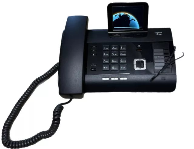 Gigaset DL500A DECT Anrufbeantworter Telefon Festnetztelefon in OVP