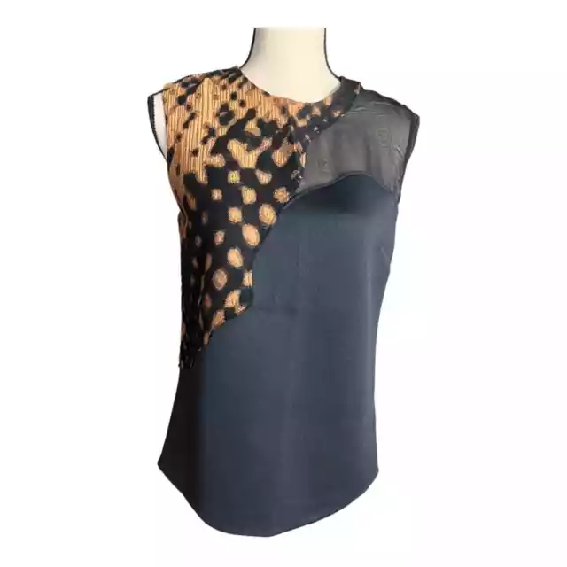 3.1 Phillip Lim Black Sleeveless Top Size 6