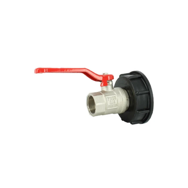 Raccord S60X6 - Vanne laiton - Femelle 3/4'' Pas gaz (20-27 mm)