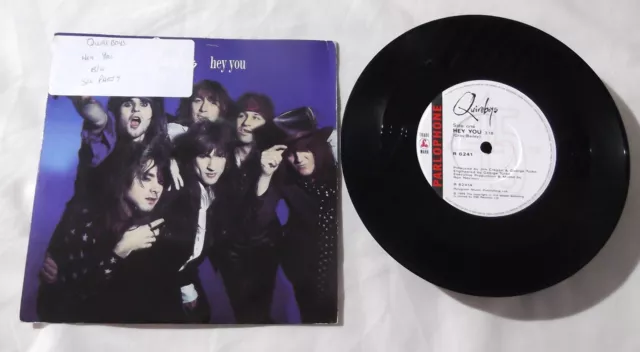 Quireboys - Hey You 7" Vinyl Single on Parlophone R6241