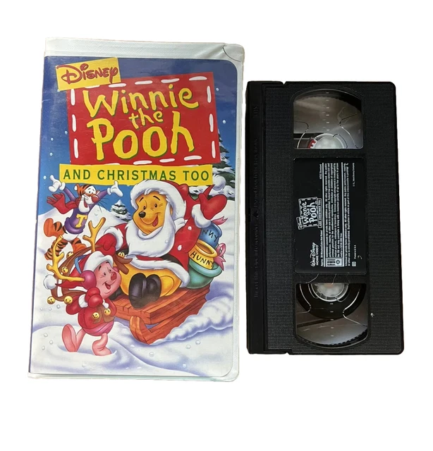 WINNIE THE POOH and Christmas Too (VHS, 1997) £3.70 - PicClick UK