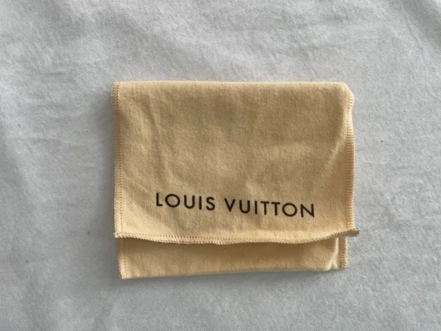 Louis Vuitton LV Used Dust Bag 4" x 5" for jewelry or small wallet