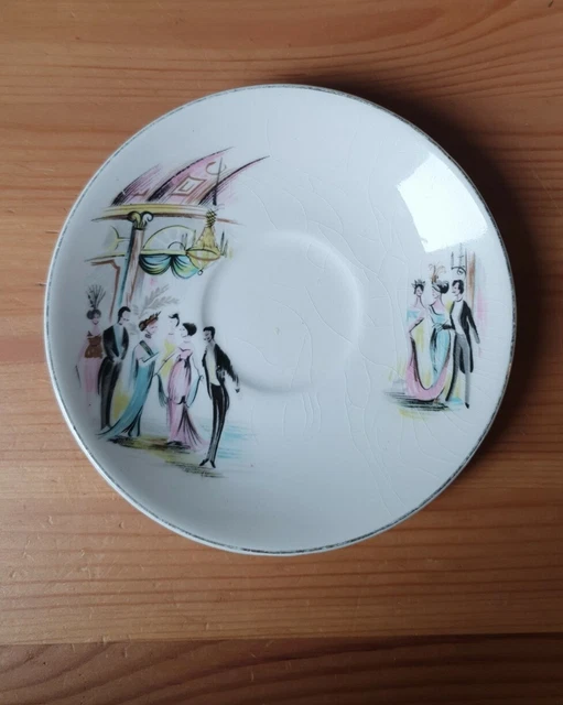 RARE VINTAGE 1950S Alfred Meakin My Fair Lady Saucer 6 00 PicClick UK