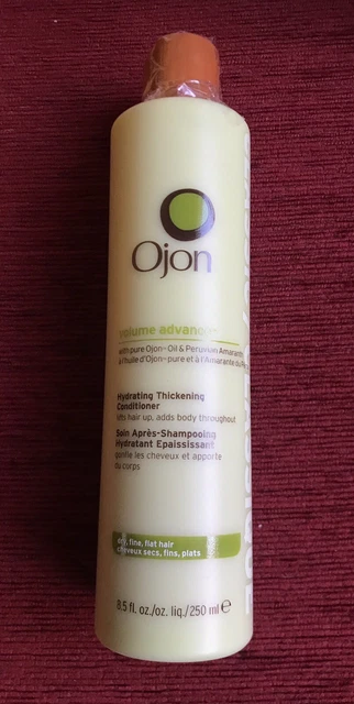 Ojon Volume Advance Hydrating Thickening Conditioner Dry Fine Hair 250ml New