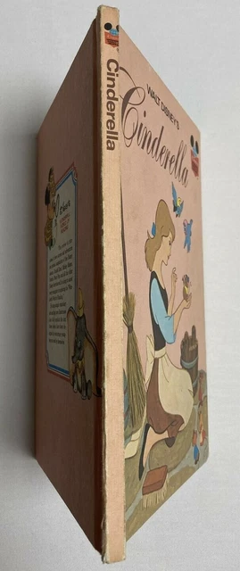 Walt Disney's Cinderella Book Club Edition 1974 2