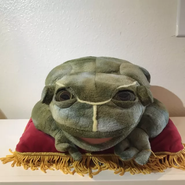 RARE Harry Potter Universal Studios Wizarding World Frog Puppet Pillow Plush RARE Harry Potter Universal Studios Wizarding World Frog Puppet Pillow Plush