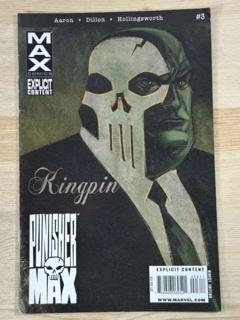 Marvel Comics - Punisher Max #3 - March 2010 - King Pin Part Three - VF/NM