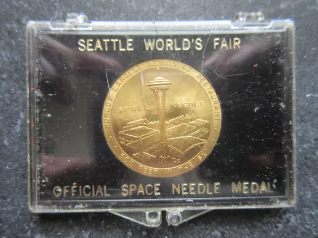 1962 Seattle World's Fair Space Needle Medallion