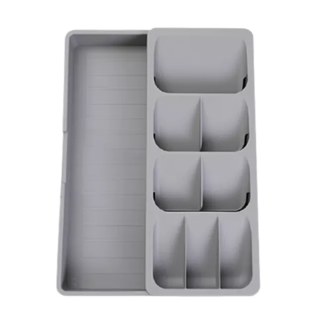 Organizador de Cocina CajóN de Cubiertos Caja de Almacenamiento Bandeja Ten3494