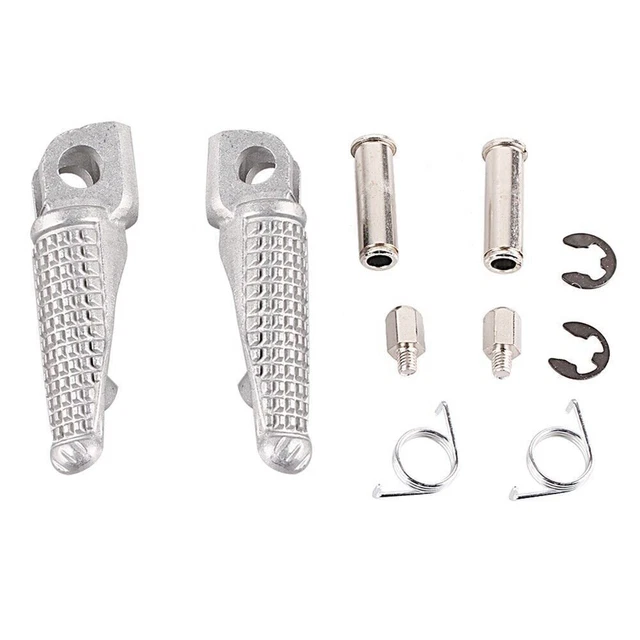 Set poggiapiedi piedini anteriori per KAWASAKI ZX 6R 10R 9R ZX636 Z750 Z750S 07-13