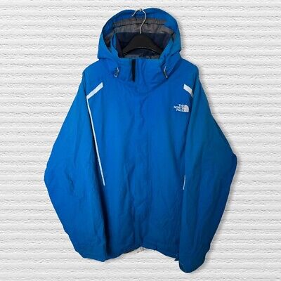 Mens Blue The North Face Hyvent Hooded Jacket - Size Extra Large (XL) H79