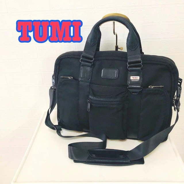 TUMI Business Bag 2WAY Slim Brief 22611DH ALPHA BRAVO McNair Slim Brief Used