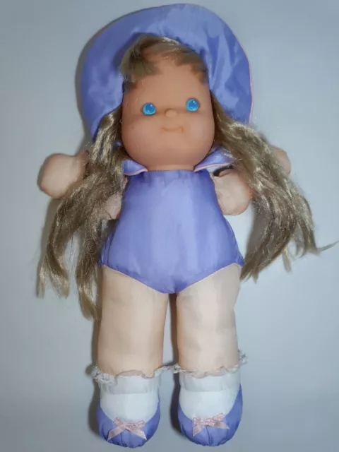 FISHER PRICE Puffalump Kids Purple Doll 15" Stuffed Toy 1992 Vintage RARE