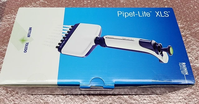 Rainin L8-50Xls+ 17013804 8 Channel Pipet-Lite Pipette 5 - 50 Lts Xls+