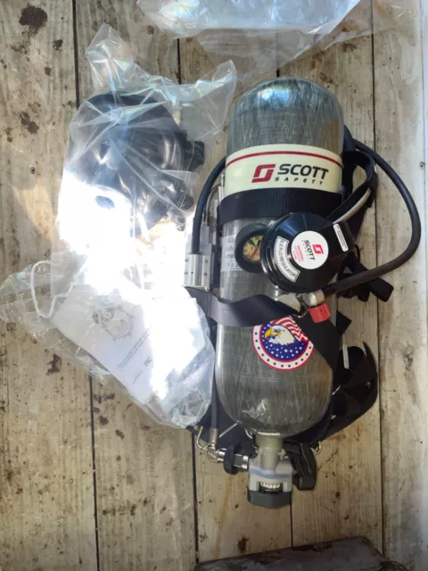 scott scba Mask, Case, And Comes With Tank