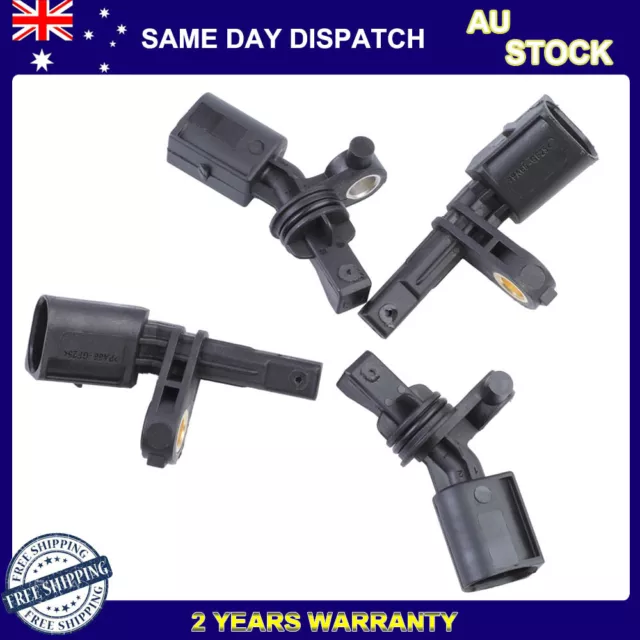 4PCS ABS Wheel Speed Sensor For 2010-2021 VW Amarok CDCA CNEA CNFB Front & Rear