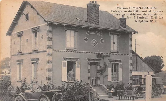 28 . n°205329. santeuil. maison simon benoist. voiture