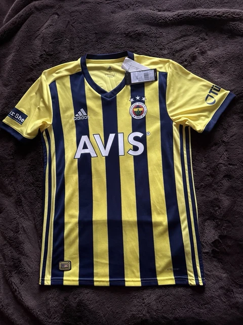 Maillot De Football Vintage Fenerbahce - Taille L - Adidas - État Comme Neuf - Collection