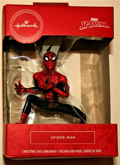 Hallmark Marvel Avengers Spider-Man Holiday Christmas Tree Ornament New NOS Box