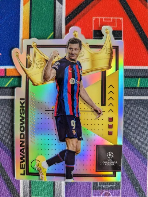 2023 Topps Chrome ROBERT LEWANDOWSKI #G-6 UEFA Champions League