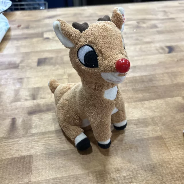 Gemmy RUDOLPH the red nosed reindeer animated PLUSH 2008 Figure Non Working