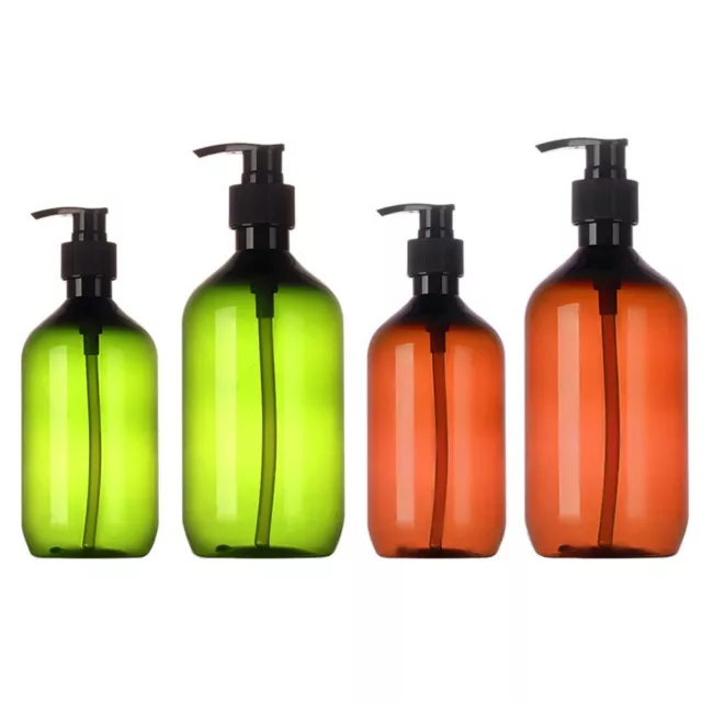 Cosmetic Shampoo Empty Container Refillable Soap Dispenser Lotion Pump Bottle