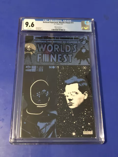 Batman Superman Worlds Finest 11 CGC 9.6 1ST PRINT Jack White Variant Comic 2023
