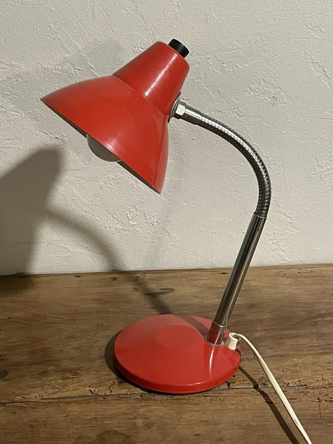 Lampe de Bureau Vintage Rouge