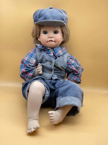Ancienne Poupée En Porcelaine – 50 Cm, Fille, Taïwan, Occasion