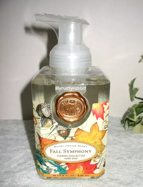 Michel Fall Symphony Foaming Shea Butter Hand Soap - Crisp Fall Breeze