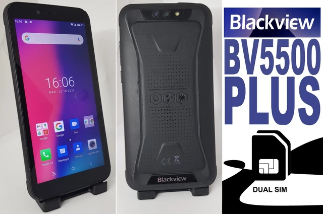 Custodia Portafoglio Per Blackview BV5500/BV5500 Pro/BV5500 Plus 2020 - Cover A Libro In Pelle PU Magnetica Con Slot Per Carte E Funzione Stand, Rosa