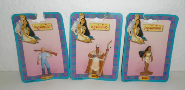 Bullyland / 3 Versch. Pocahontas Figuren Comicfiguren / Ovp / #357#