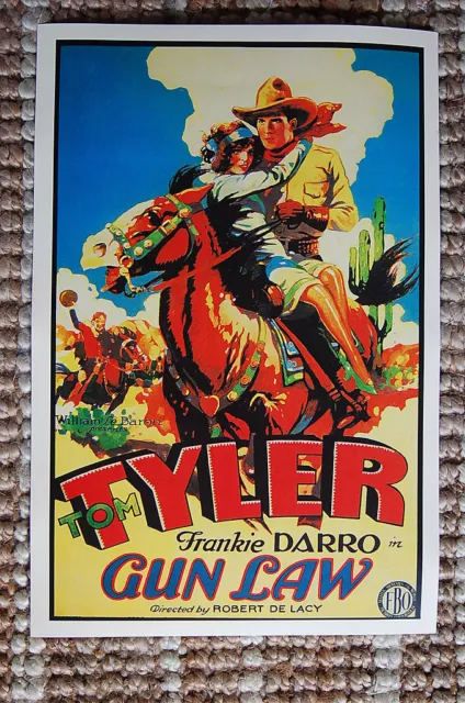 Gun Law Lobby Card Movie Poster Western Tom Tyler Frankie Darro