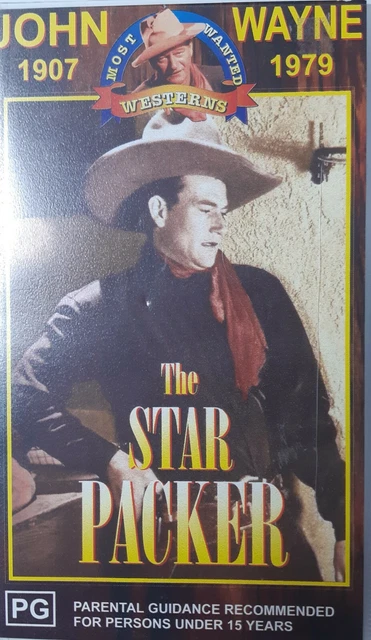 WESTERN JOHN WAYNE THE STAR PACKER VHS Tape £10.39 - PicClick UK