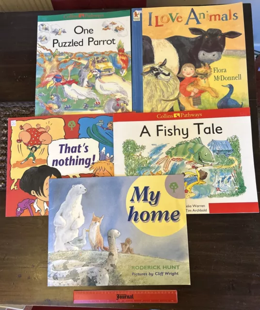 Big Books Bundle (5) School Nursery Large Print Child Reading Literacy Resources