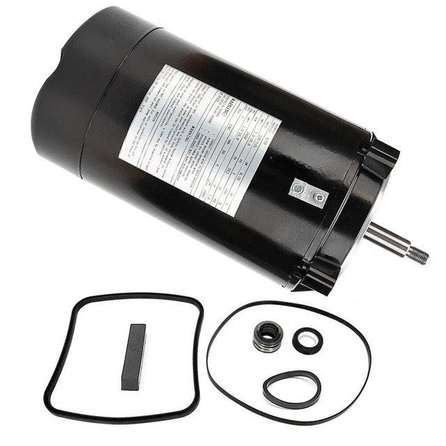 POOL PUMP MOTOR and Seal Replacement Kit For Hayward Max Flow,Super