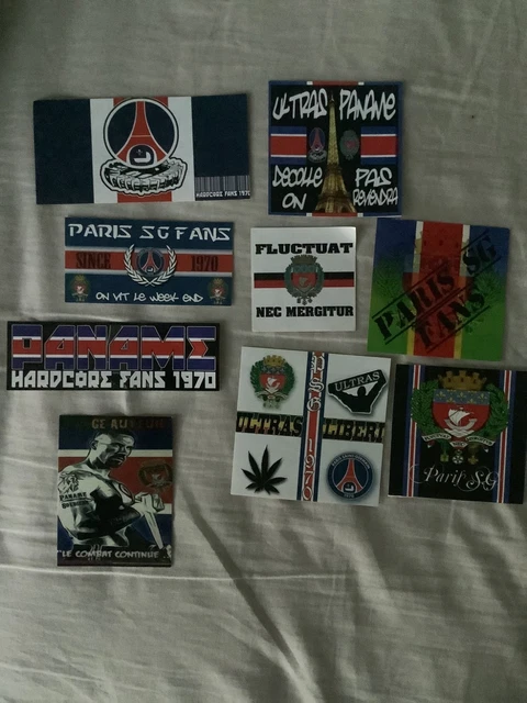 lot de 3 stickers Paris SG PSG FANS ON TOUR ULTRAS KOB AUTEUIL 2010 AUTOCOLLANTS lot de 3 stickers Paris SG PSG FANS ON TOUR ULTRAS KOB AUTEUIL 2010 AUTOCOLLANTS