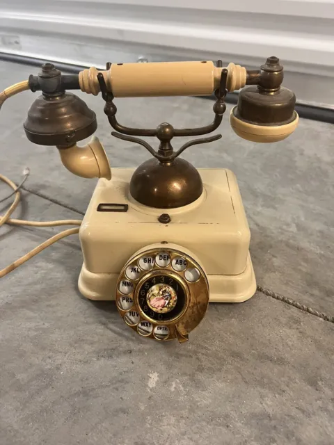 VINTAGE ROTARY VICTORIAN French Style Telephone $30.00 - PicClick