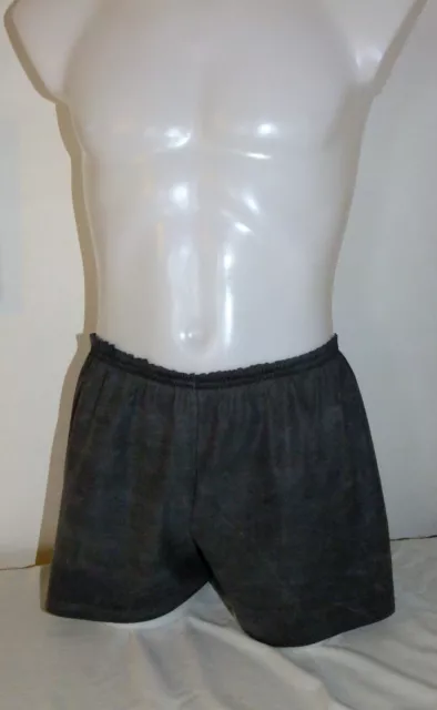 Latex Sexy Men Underwear Front Zipper Rubber Panties Wet Look Underpants  Fetish Male Panties Short Dark Blue Boxer Underwear,Dark Blue As It,XXL