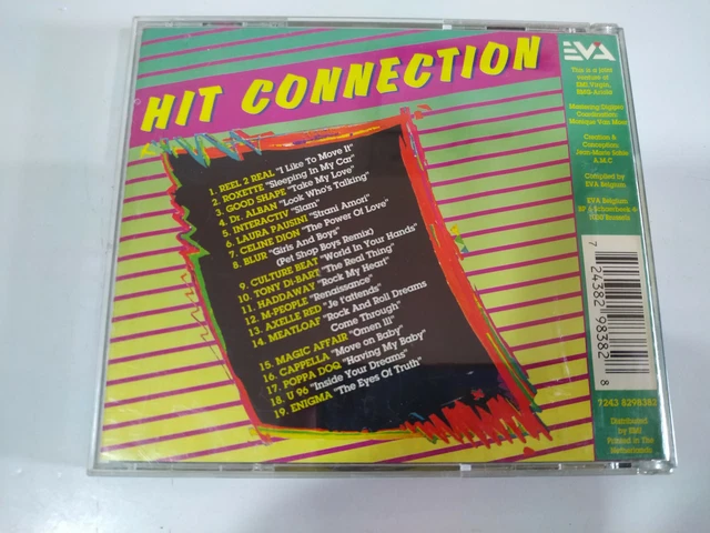 HIT CONNECTION ROXETTE Celine Dion ENIGMA Laura Pausini CD 2T EUR 25 hit-connection-roxette-celine-dion-enigma-laura-pausini-cd-2t-eur-25
