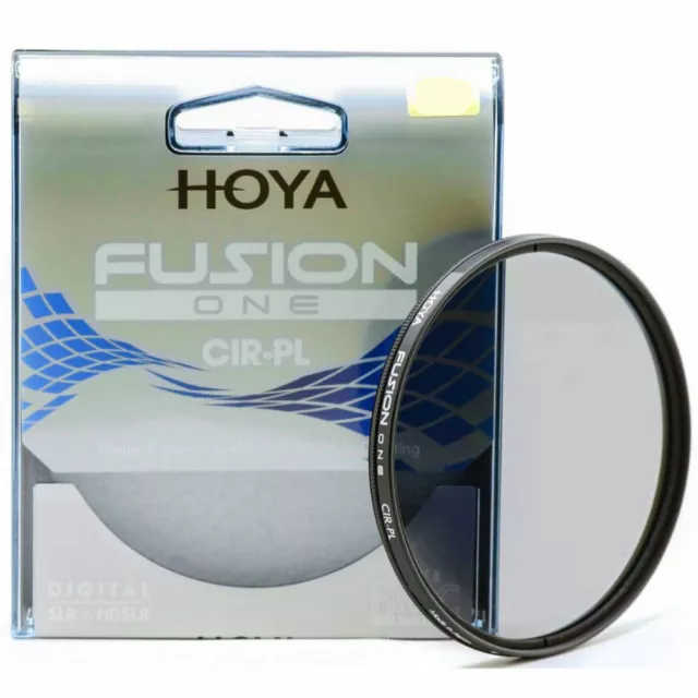 Hoya 62mm Fusion One Circular Polarising Cir-Pl Digital  Filter New UK Stock