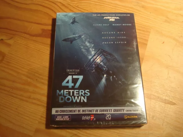 DVD :  47 Meters Down - ( Mandy Moore,Claire Holt,Johannes Roberts )