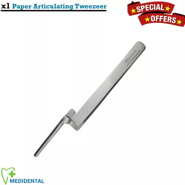 Surgical Miller Articulating Paper Forceps Restorative Instruments Laboratory CE