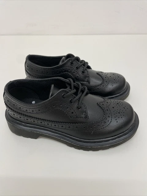 Brogues stringati scuola casual bambini Dr Martens taglia 11 A35