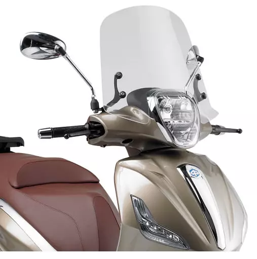 357AK KAPPA Parabrezza SOLO LASTRA per PIAGGIO Beverly 350 2010-2020